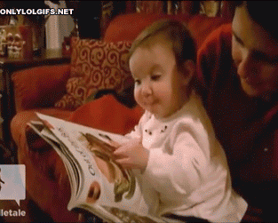 Baby and Book